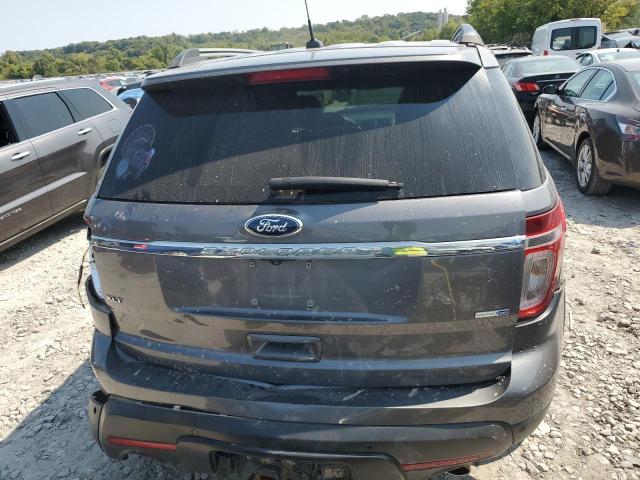 1FM5K8D82EGA37592 - 2014 FORD EXPLORER XLT GRAY photo 6