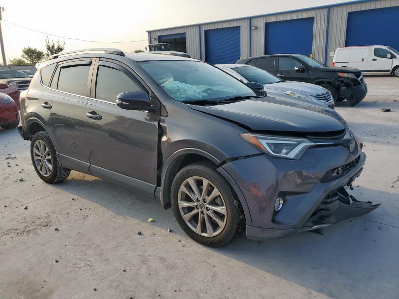 2T3YFREV7JW444192 - 2018 TOYOTA RAV4 LIMITED 灰色 照片 4