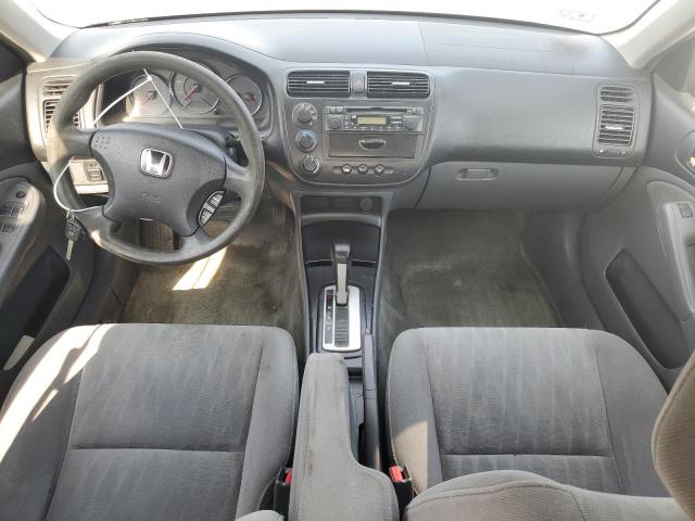 2HGES16525H576167 - 2005 HONDA CIVIC LX SILVER photo 8