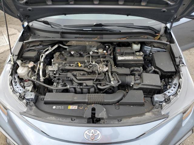 JTDS4MCE5MJ074591 - 2021 TOYOTA COROLLA SE GRAY photo 11