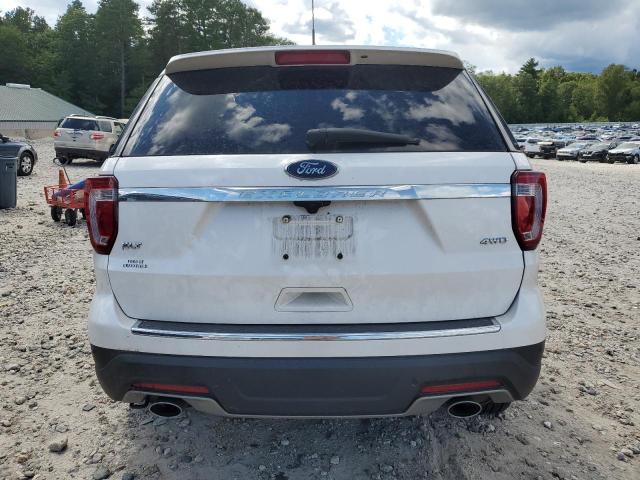 1FM5K8D82JGB83095 - 2018 FORD EXPLORER XLT თეთრი ფოტო 6