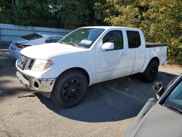 1N6AD0ER6AC416356 - 2010 NISSAN FRONTIER CREW CAB SE WHITE photo 1