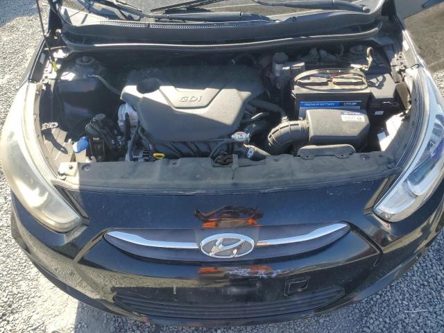 KMHCT4AE3HU302890 - 2017 HYUNDAI ACCENT SE BLACK photo 11