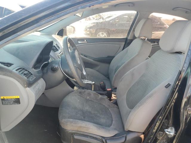 KMHCT4AE3HU302890 - 2017 HYUNDAI ACCENT SE BLACK photo 7