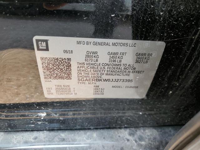 5GAERBKW0JJ273395 - 2018 BUICK ENCLAVE ESSENCE Qara foto 13