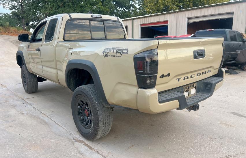 5TFSZ5AN2KX210292 - 2019 TOYT TACOMA ACCESS CAB თაფლისფერი ფოტო 3
