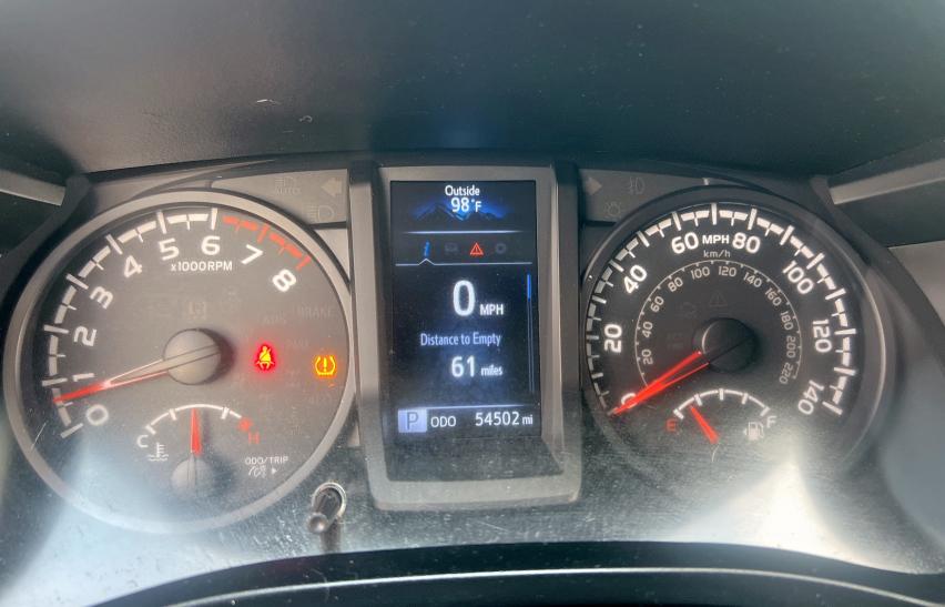 5TFSZ5AN2KX210292 - 2019 TOYT TACOMA ACCESS CAB თაფლისფერი ფოტო 8