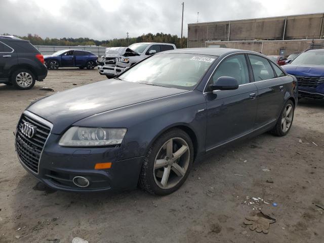 WAUKGAFB8BN057133 - 2011 AUDI A6 PRESTIGE BLUE photo 1