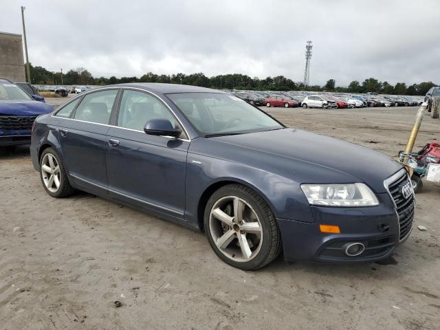 WAUKGAFB8BN057133 - 2011 AUDI A6 PRESTIGE BLUE photo 4
