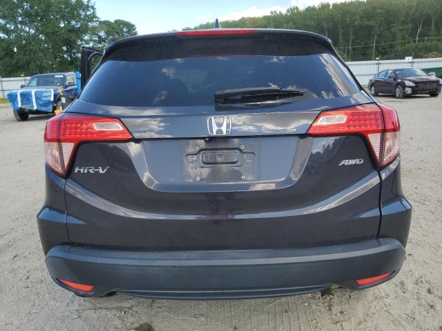 3CZRU6H5XJM705296 - 2018 HONDA HR-V EX Сірий фото 6