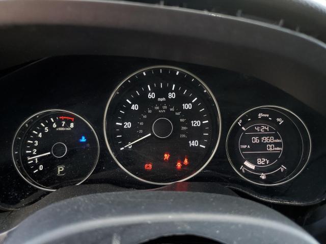 3CZRU6H5XJM705296 - 2018 HONDA HR-V EX Сірий фото 9