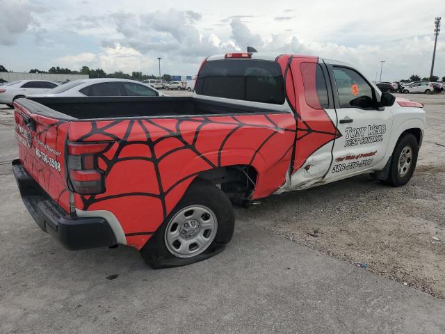 1N6ED1CL6RN612450 - 2024 NISSAN FRONTIER S WHITE photo 3