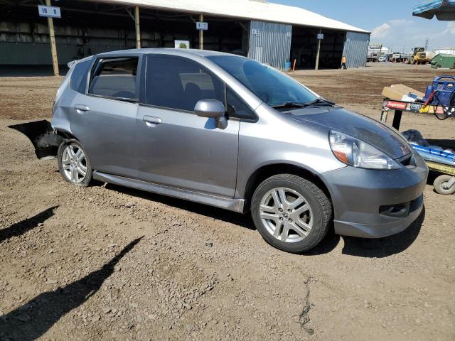 JHMGD37677S065746 - 2007 HONDA FIT S 银色 照片 4