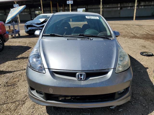 JHMGD37677S065746 - 2007 HONDA FIT S 银色 照片 5