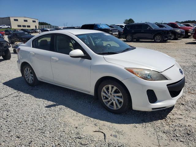 JM1BL1V89C1646883 - 2012 MAZDA 3 I WHITE photo 4