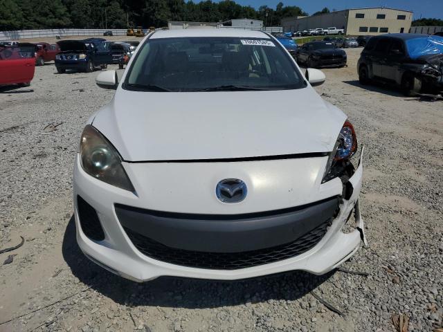 JM1BL1V89C1646883 - 2012 MAZDA 3 I WHITE photo 5