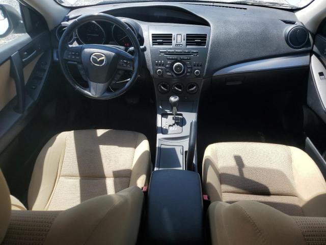 JM1BL1V89C1646883 - 2012 MAZDA 3 I WHITE photo 8