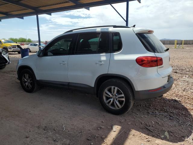 WVGAV7AX7FW613437 - 2015 VOLKSWAGEN TIGUAN S WHITE photo 2