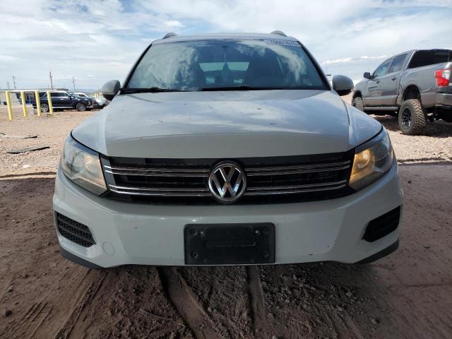 WVGAV7AX7FW613437 - 2015 VOLKSWAGEN TIGUAN S WHITE photo 5
