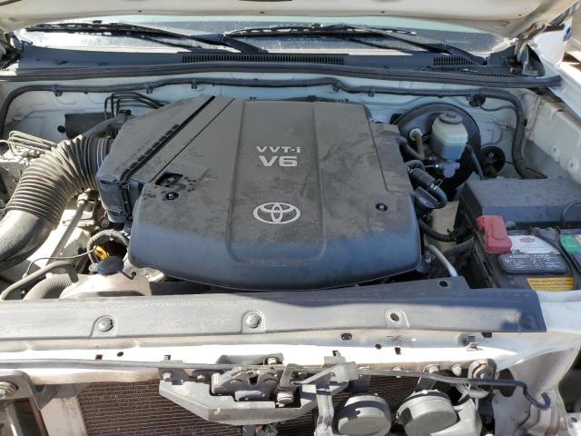 5TEJU62N08Z587235 - 2008 TOYOTA TACOMA DOUBLE CAB PRERUNNER WHITE photo 11