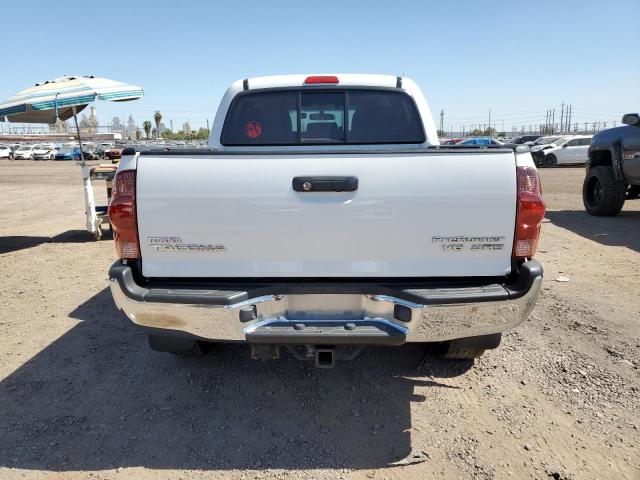 5TEJU62N08Z587235 - 2008 TOYOTA TACOMA DOUBLE CAB PRERUNNER WHITE photo 6