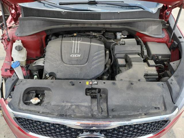 5XYPHDA54JG363051 - 2018 KIA SORENTO EX Tünd qırmızı foto 12