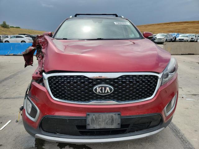 5XYPHDA54JG363051 - 2018 KIA SORENTO EX Tünd qırmızı foto 5