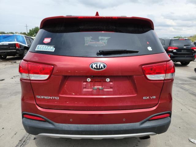 5XYPHDA54JG363051 - 2018 KIA SORENTO EX Tünd qırmızı foto 6