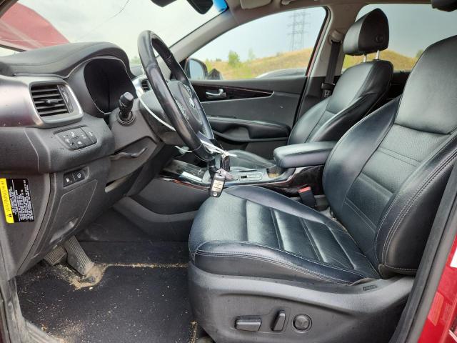5XYPHDA54JG363051 - 2018 KIA SORENTO EX Tünd qırmızı foto 7