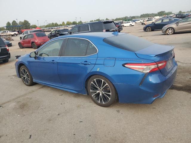 4T1B11HK8KU226618 - 2019 TOYOTA CAMRY L BLUE photo 2