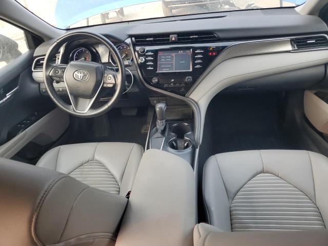 4T1B11HK8KU226618 - 2019 TOYOTA CAMRY L BLUE photo 8
