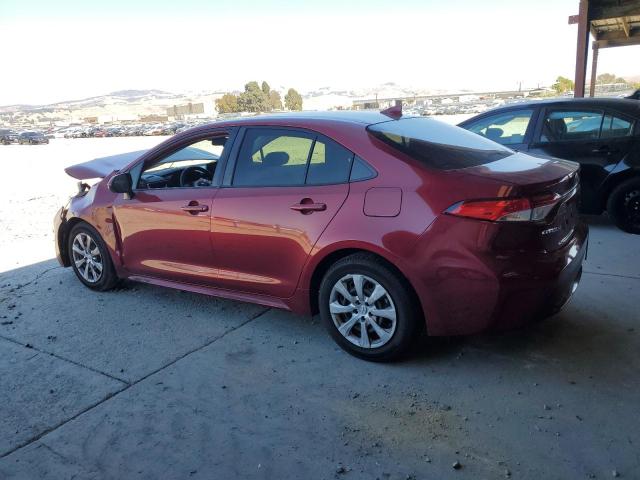 JTDEPMAE9NJ214747 - 2022 TOYOTA COROLLA LE 红色 照片 2