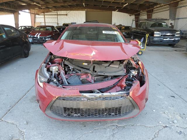 JTDEPMAE9NJ214747 - 2022 TOYOTA COROLLA LE 红色 照片 5