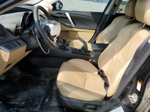 JM1BL1H5XA1101046 - 2010 MAZDA 3 S GRAY photo 7