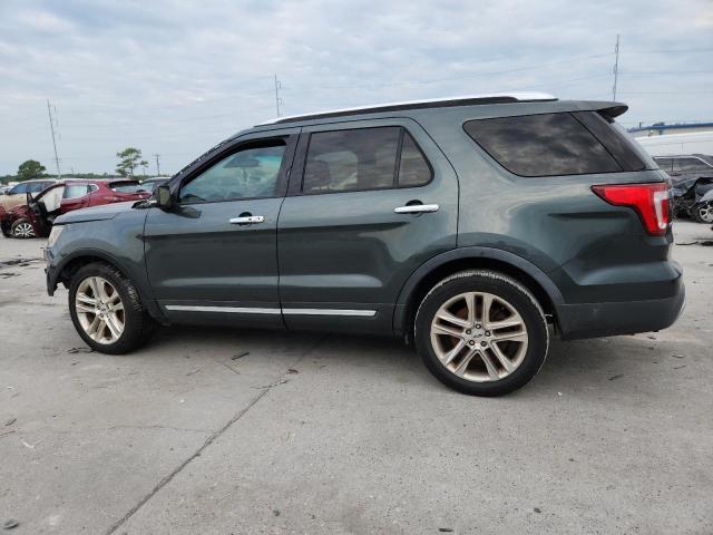 1FM5K7F88GGD21822 - 2016 FORD EXPLORER LIMITED GREEN photo 2