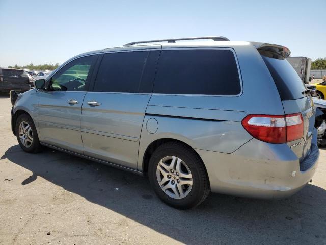 5FNRL38796B094925 - 2006 HONDA ODYSSEY EXL ლურჯი ფოტო 2