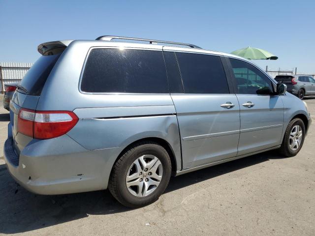 5FNRL38796B094925 - 2006 HONDA ODYSSEY EXL ლურჯი ფოტო 3
