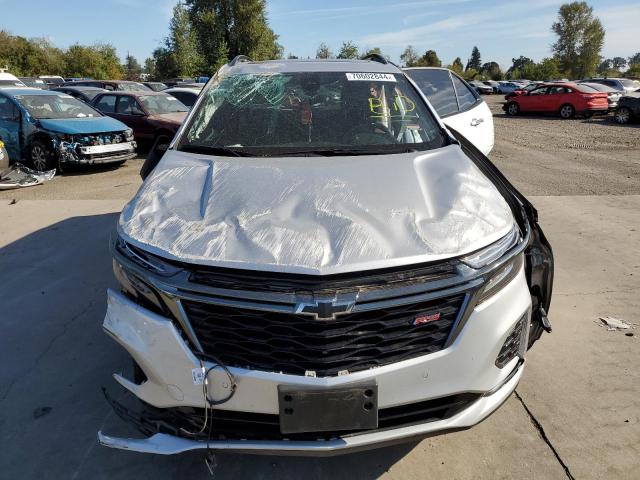 3GNAXWEV7NS103768 - 2022 CHEVROLET EQUINOX RS SILVER photo 5