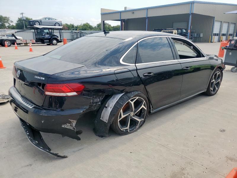 1VWSA7A37MC007522 - 2021 VOLKSWAGEN PASSAT SE BLACK photo 3