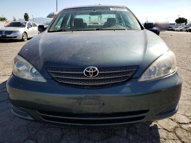 4T1BE32K94U266847 - 2004 TOYOTA CAMRY LE GREEN photo 5