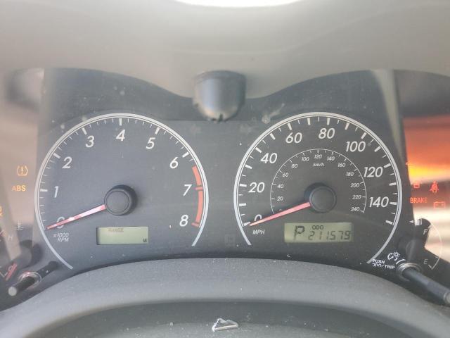 2T1BU4EE8AC406902 - 2010 TOYOTA COROLLA BASE Grau Foto 9