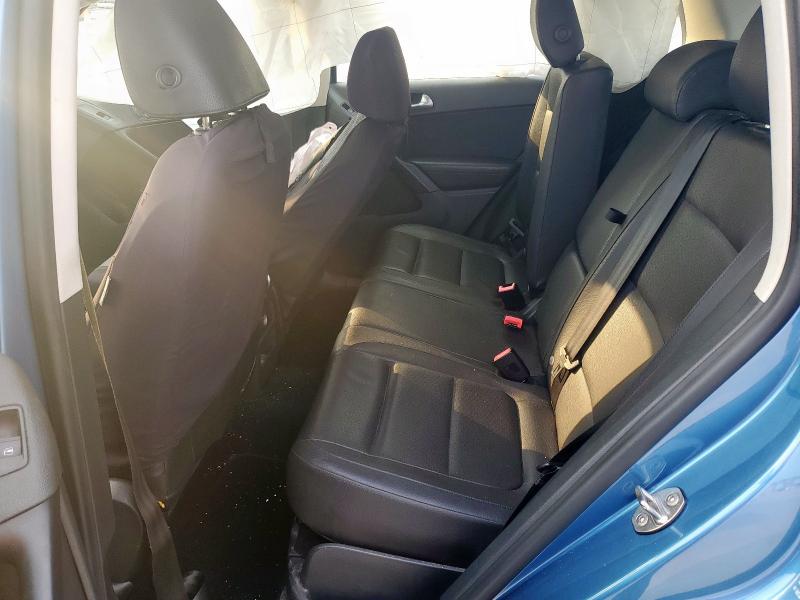 WVGAV7AXXHK022870 - 2017 VOLKSWAGEN TIGUAN S BLUE photo 10