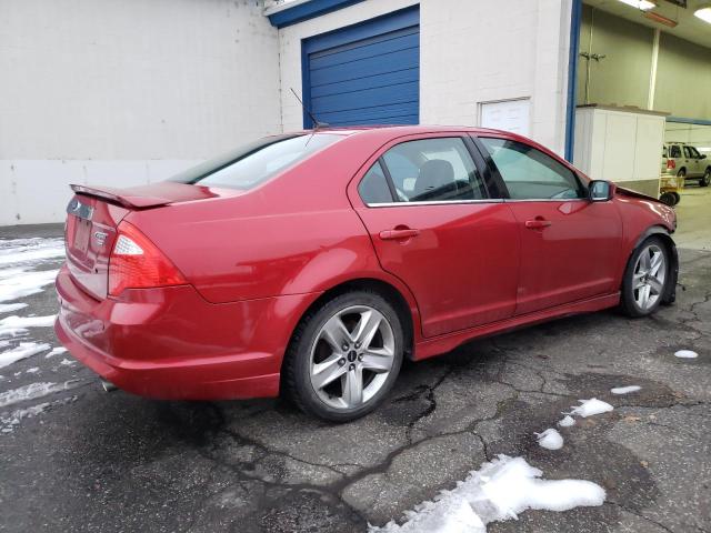 3FAHP0DC5BR343222 - 2011 FORD FUSION SPO RED photo 3