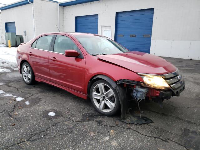 3FAHP0DC5BR343222 - 2011 FORD FUSION SPO RED photo 4