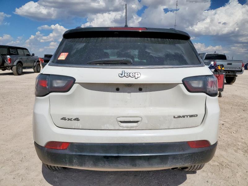 3C4NJDCB9NT191919 - 2022 JEEP COMPASS LIMITED WHITE photo 6