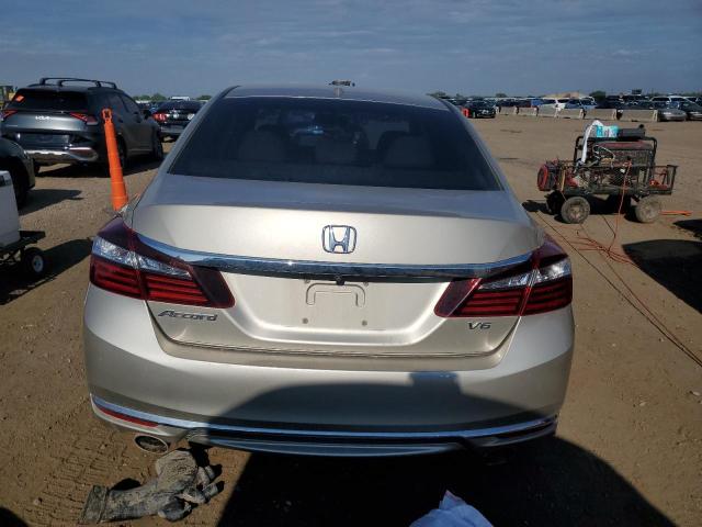 1HGCR3F89GA017628 - 2016 HONDA ACCORD EXL GOLD photo 6