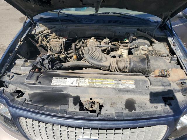 1FMPU18L9XLA55719 - 1999 FORD EXPEDITION BLUE photo 12