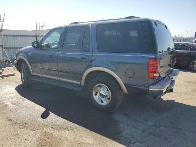 1FMPU18L9XLA55719 - 1999 FORD EXPEDITION BLUE photo 2