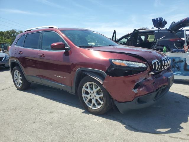 1C4PJLCB4JD615865 - 2018 JEEP CHEROKEE LATITUDE Қызыл фото 4