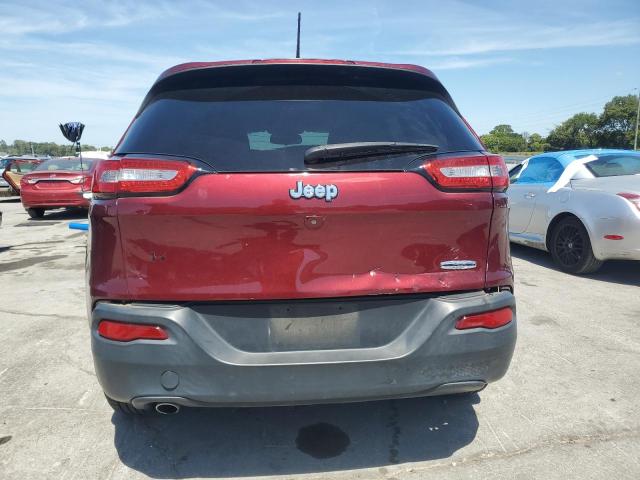 1C4PJLCB4JD615865 - 2018 JEEP CHEROKEE LATITUDE Қызыл фото 6